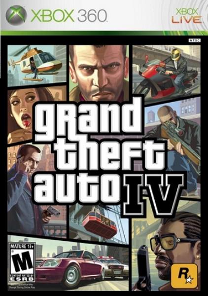 X360 Grand Theft Auto GTA IV 4