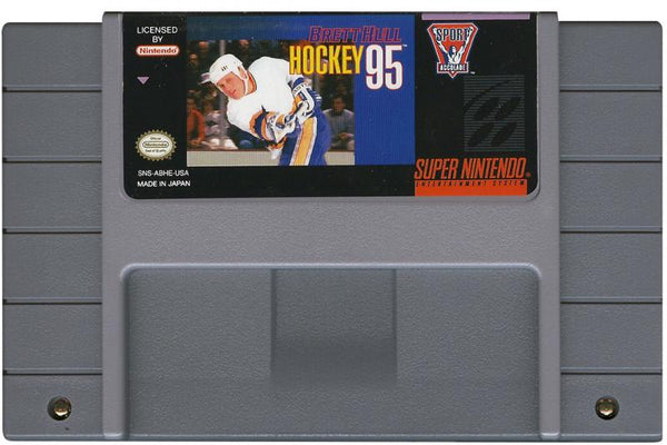 SNES Brett Hull Hockey 95