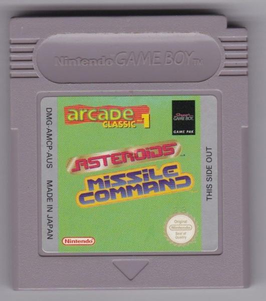 GB Arcade Classic 1 - Asteroids & Missile Command