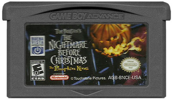 GBA Nightmare Before Christmas - Pumpkin King