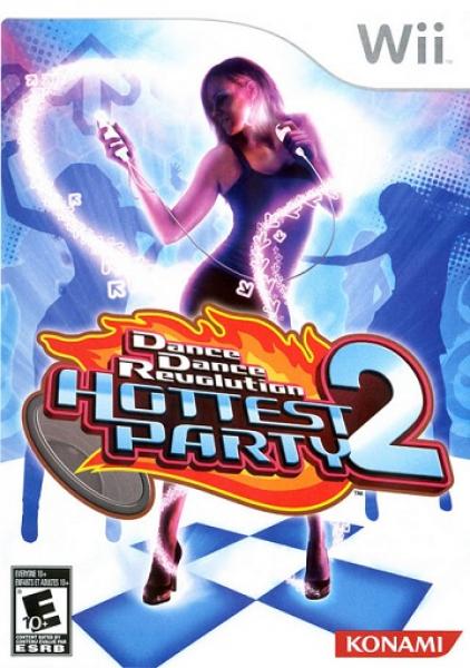 Wii Dance Dance Revolution DDR - Hottest Party 2 - Game ONLY