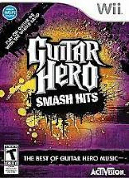 Wii Guitar Hero - Smash Hits
